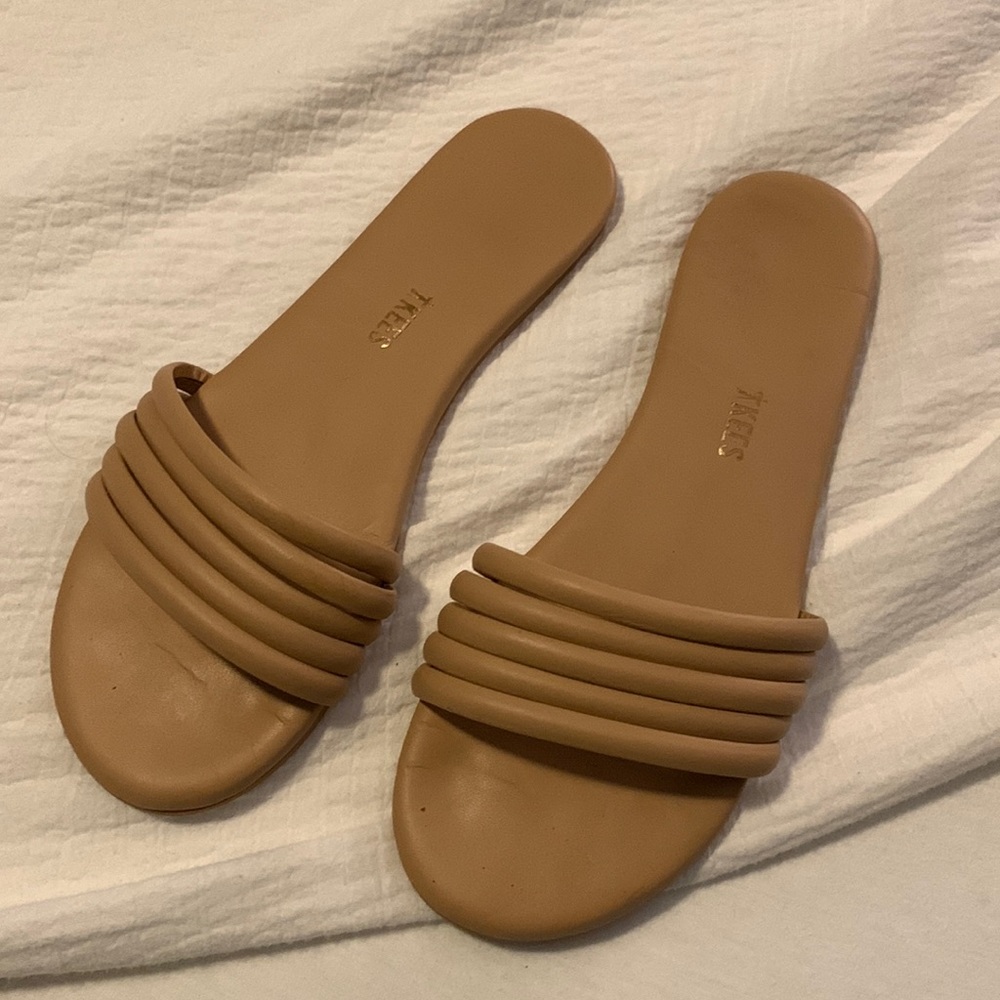 TKEES Tan Sandals